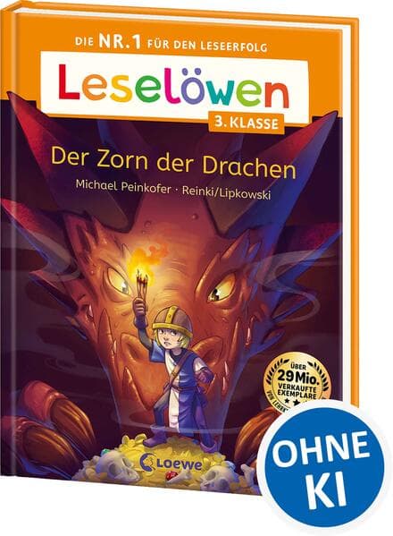 Leselöwen 3. Klasse - Der Zorn der Drachen