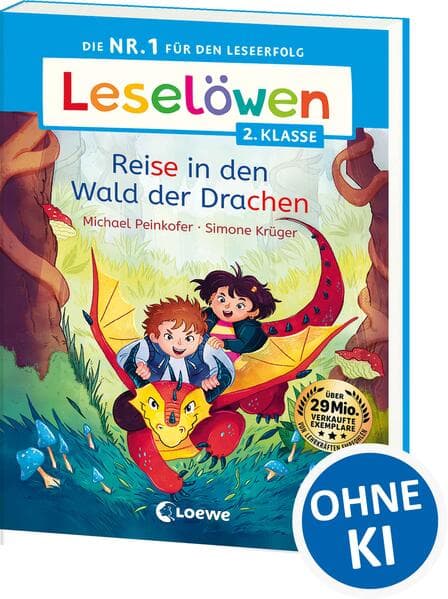 Leselöwen 2. Klasse - Reise in den Wald der Drachen