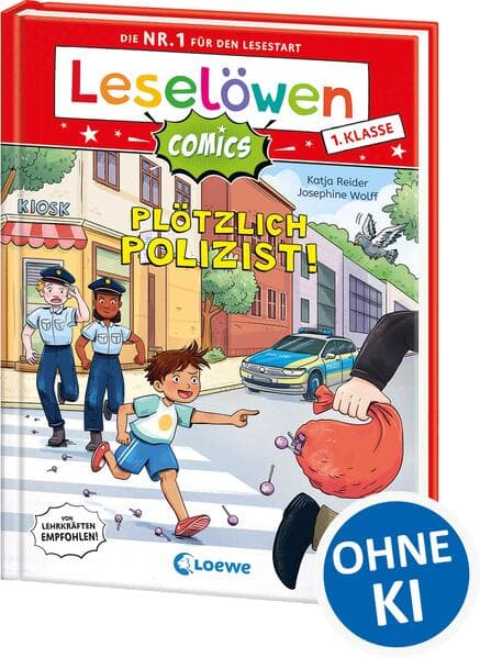 Leselöwen Comics 1. Klasse - Plötzlich Polizist!
