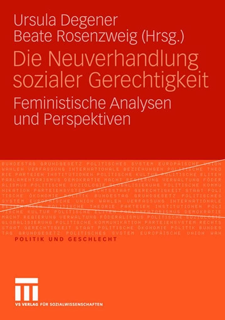 Die Neuverhandlung sozialer Gerechtigkeit