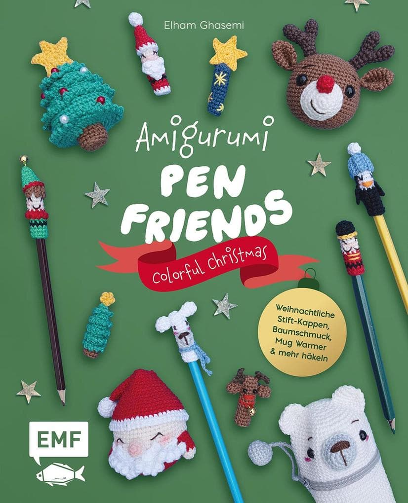Amigurumi Pen Friends - Colorful Christmas