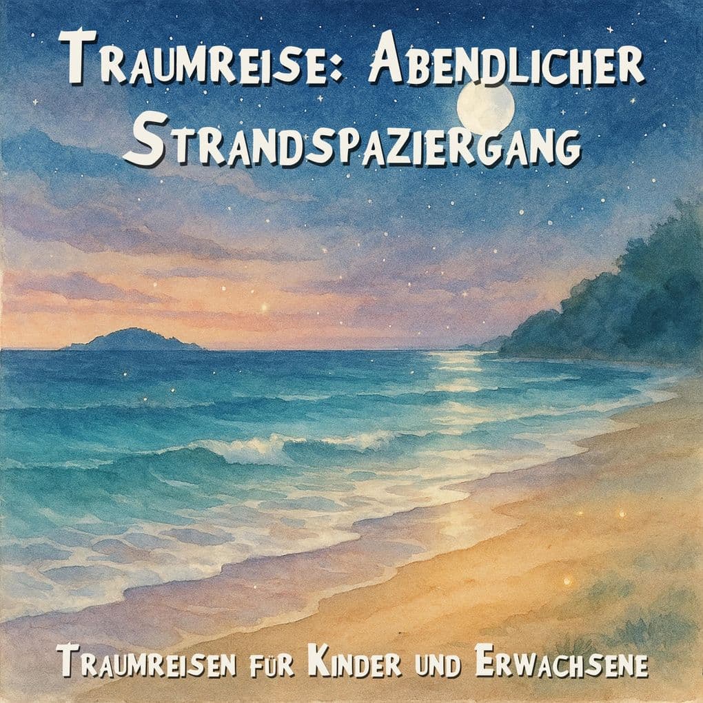 Traumreisen für Kinder und Erwachsene, Traumreise: Abendlicher Strandspaziergang