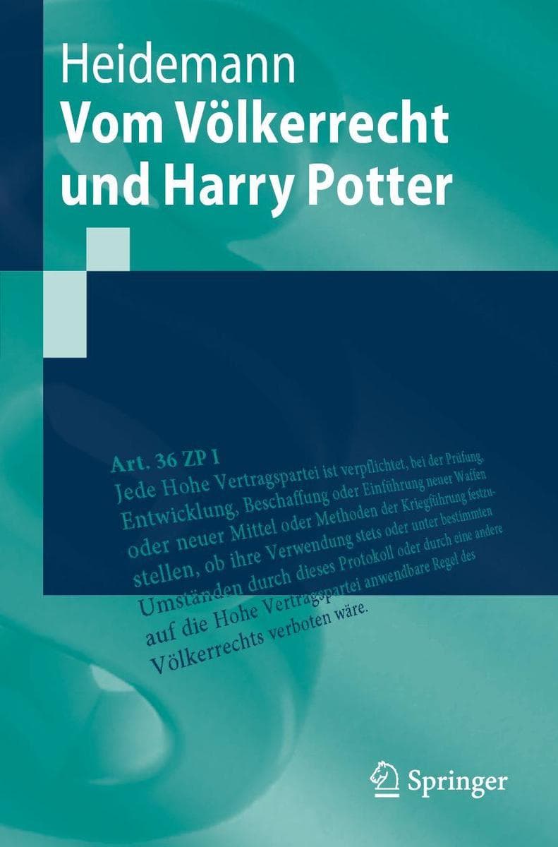 Vom Völkerrecht und Harry Potter