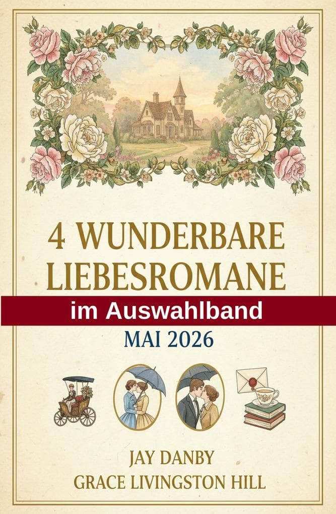 4 Wunderbare Liebesromane im Auswahlband Mai 2026