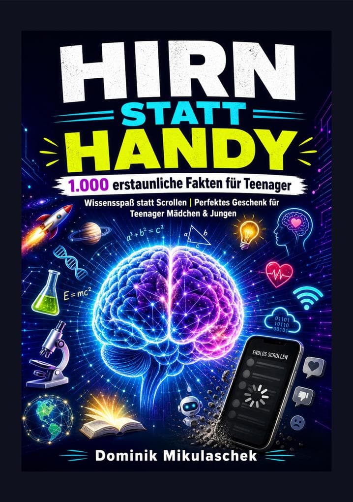 Hirn statt Handy - 1.000 erstaunliche Fakten für Teenager