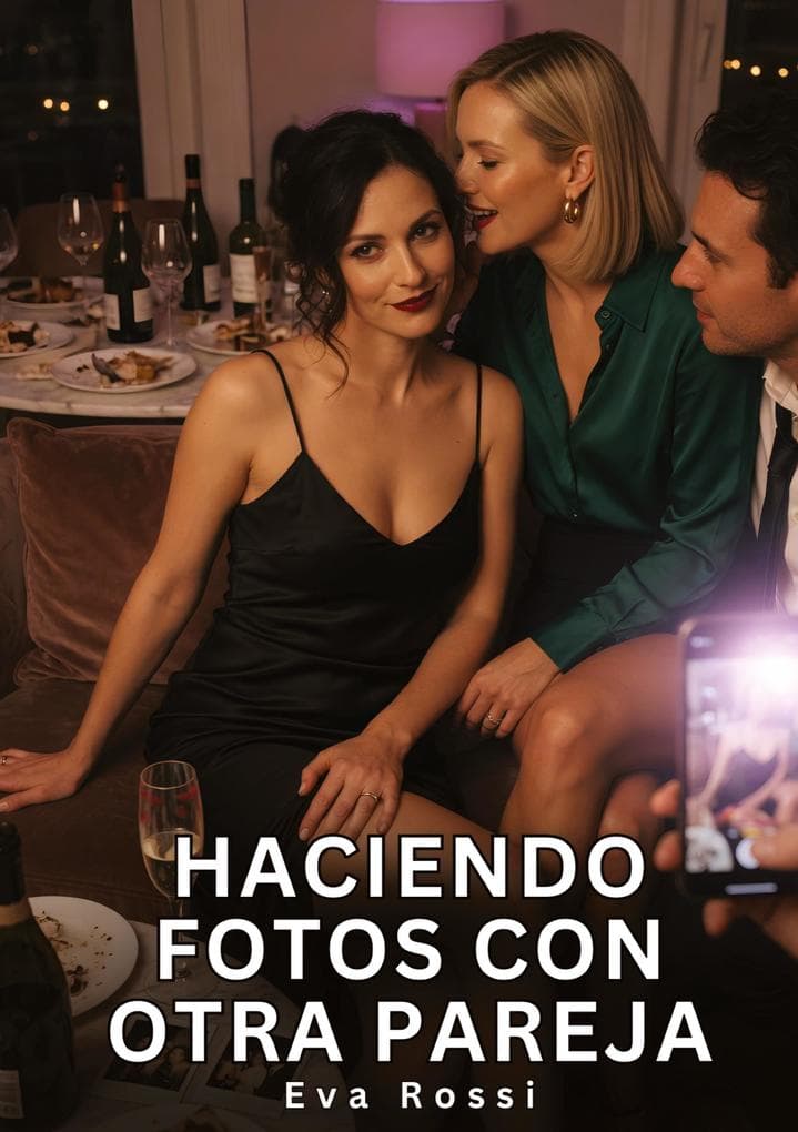 Haciendo fotos con otra pareja