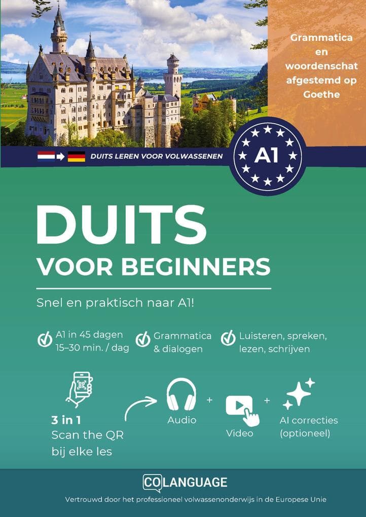 Duits voor beginners - Snel en praktisch naar A1! (Duits leren voor volwassenen)