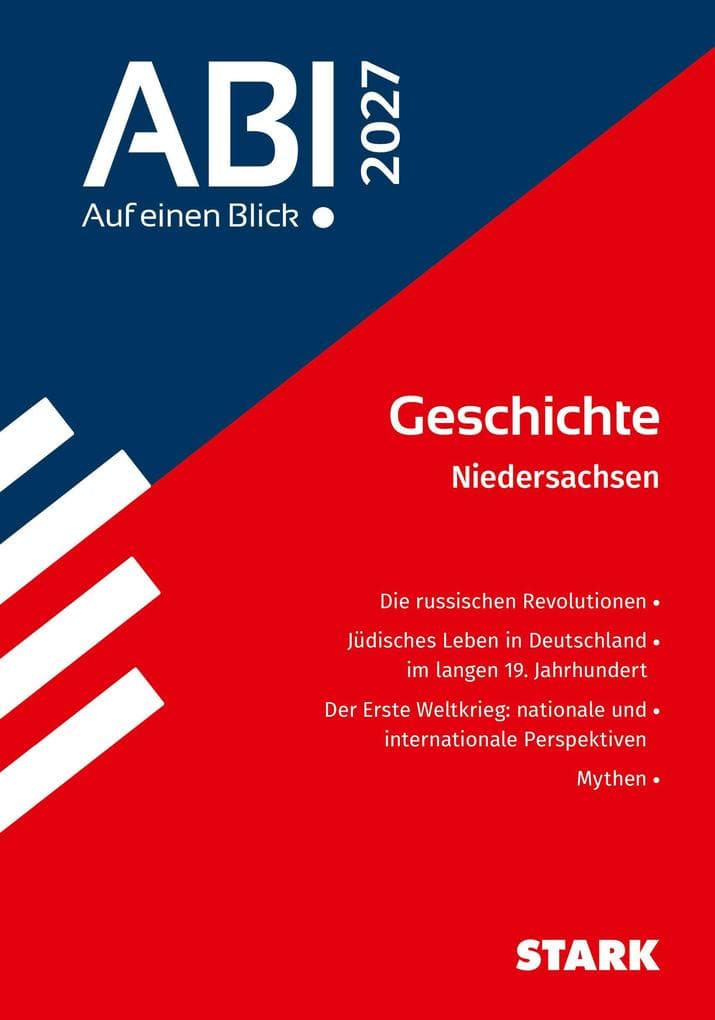 STARK Geschichte - Abi - Auf einen Blick! 2027 Niedersachsen
