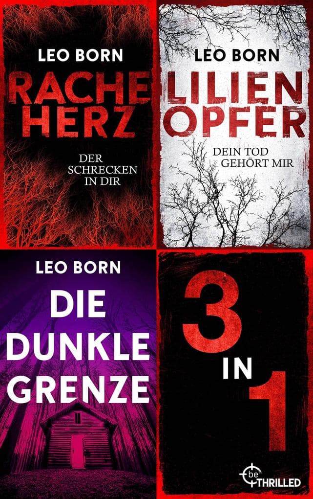 Lilienopfer & Racheherz & Die dunkle Grenze (EXKLUSIV BEI UNS!)