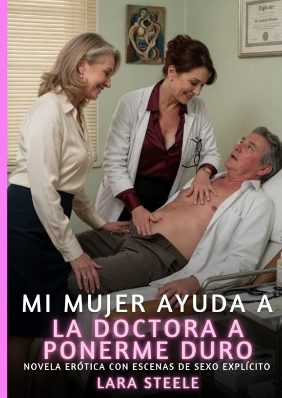 Mi mujer ayuda a la doctora a ponerme duro