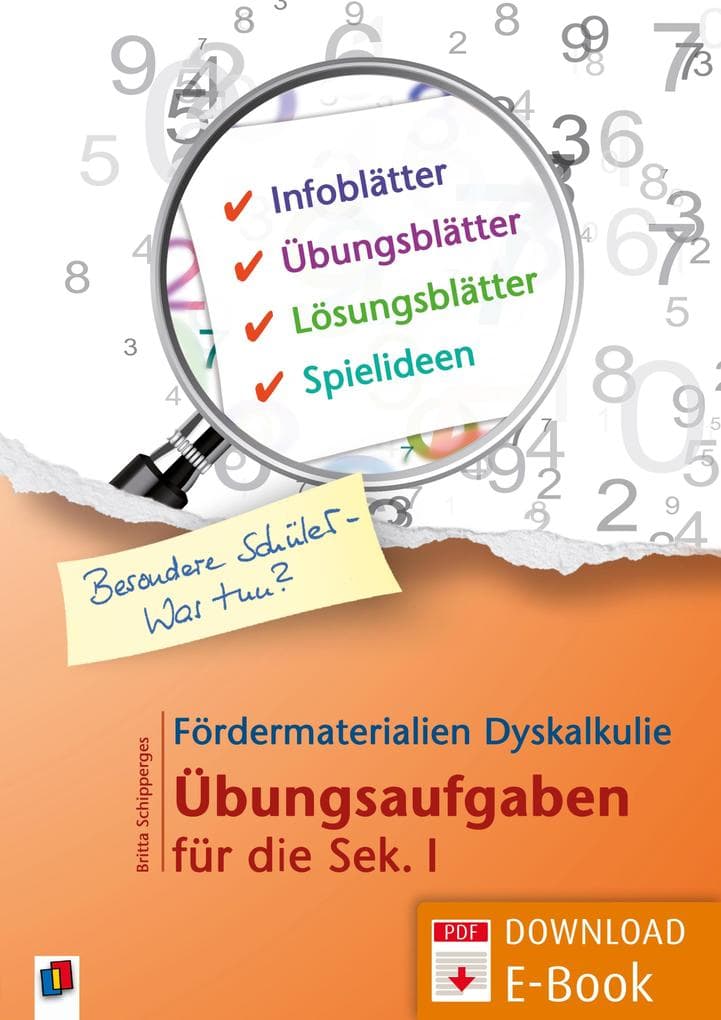 Fördermaterialien Dyskalkulie