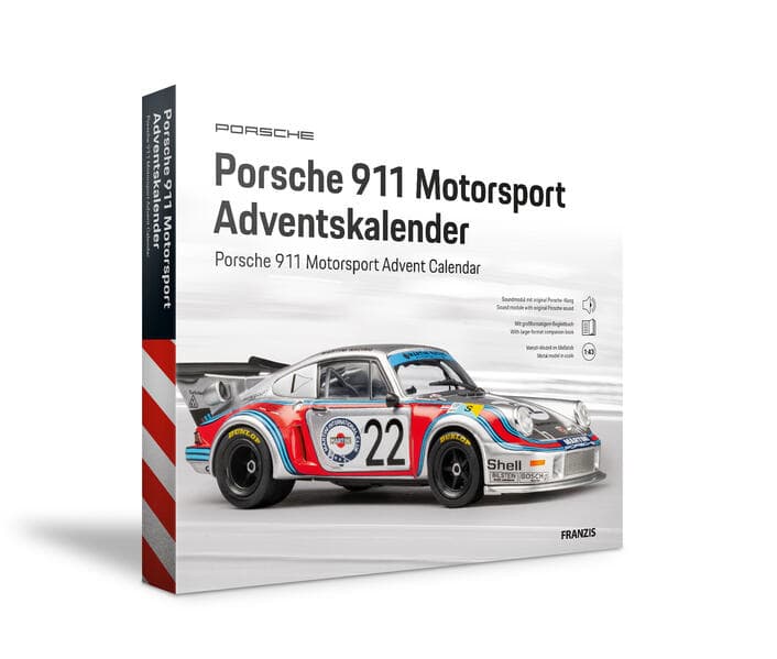 FRANZIS 67275 - Porsche 911 Turbo Motorsport Adventskalender 1:43