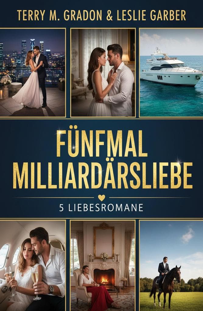 Fünfmal Milliardärsliebe: 5 Liebesromane