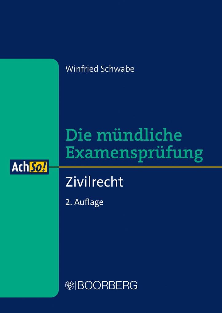 Die mündliche Examensprüfung