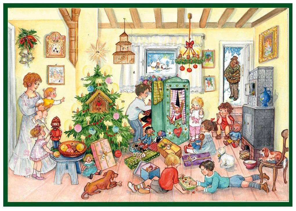 Adventskalender "Bescherung an Heilig Abend"