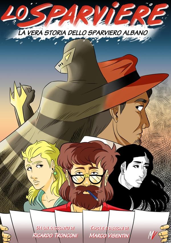 Lo Sparviere - fumetto a colori
