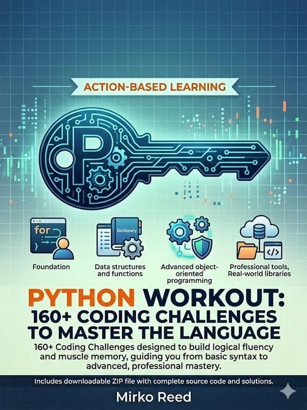 Python Workout: 160+ Coding Challenges to Master the Language