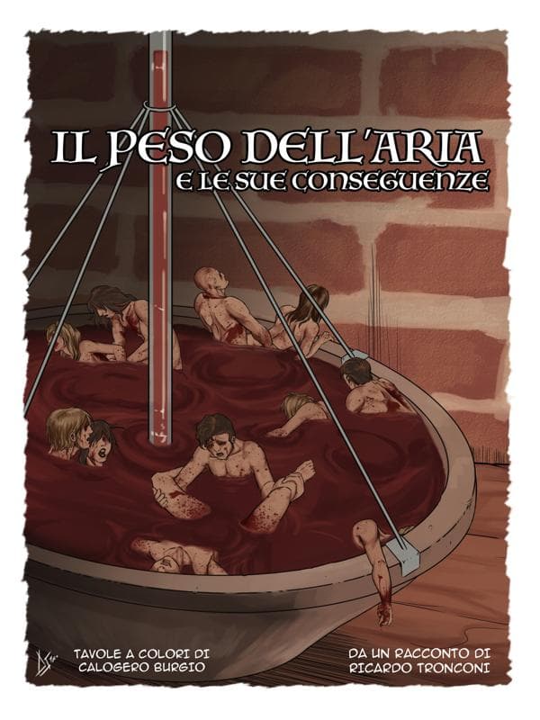 Il peso dell'aria - fumetto a colori