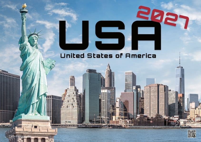 USA - eine Reise durch die Vereinigten Staaten - dem Land der unbegrenzten Möglichkeiten - 2027 - Kalender DIN A2