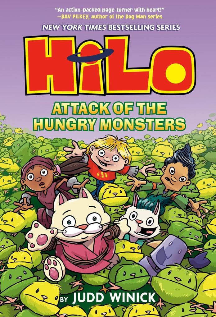 Hilo Book 12: Attack of the Hungry Monsters