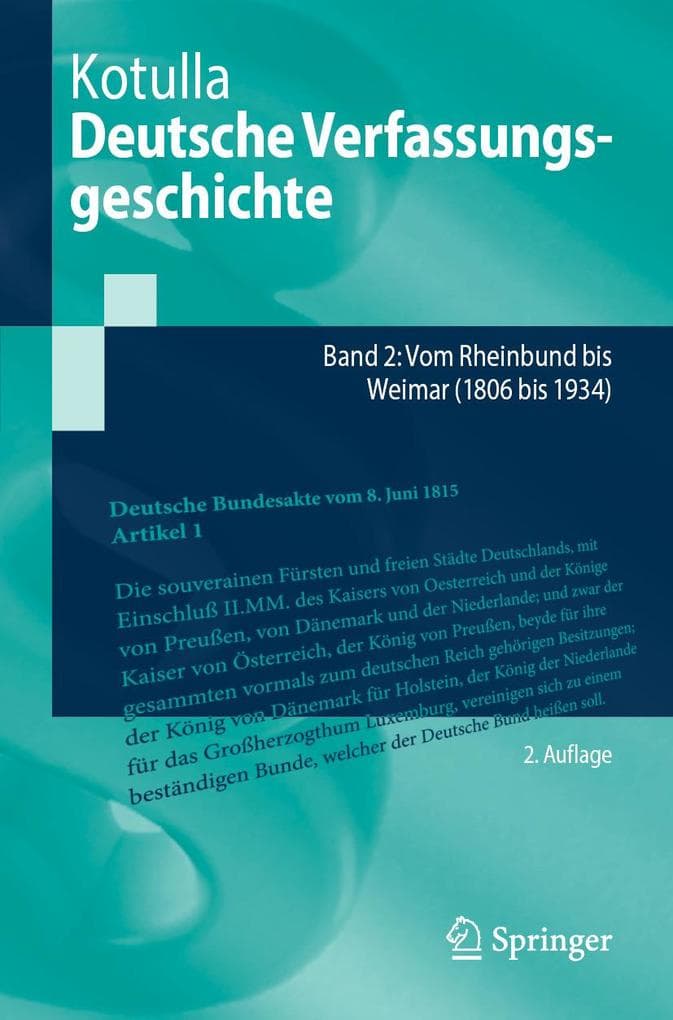 Deutsche Verfassungsgeschichte