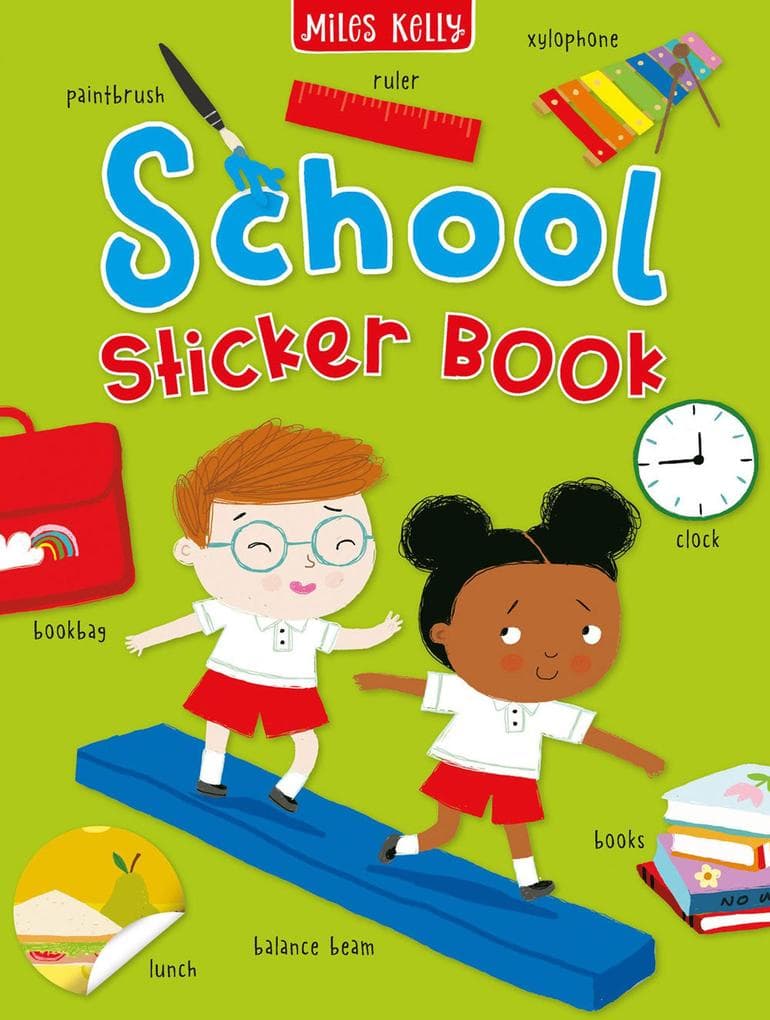 SCHOOL STICKER BK PB