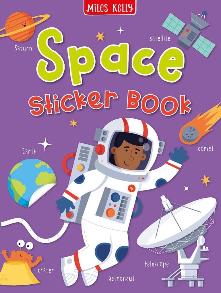 SPACE STICKER BK PB