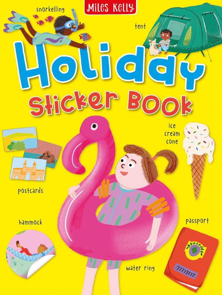 HOLIDAY STICKER BK PB