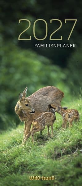 WILD UND HUND Edition: Familienplaner Kalender 2027