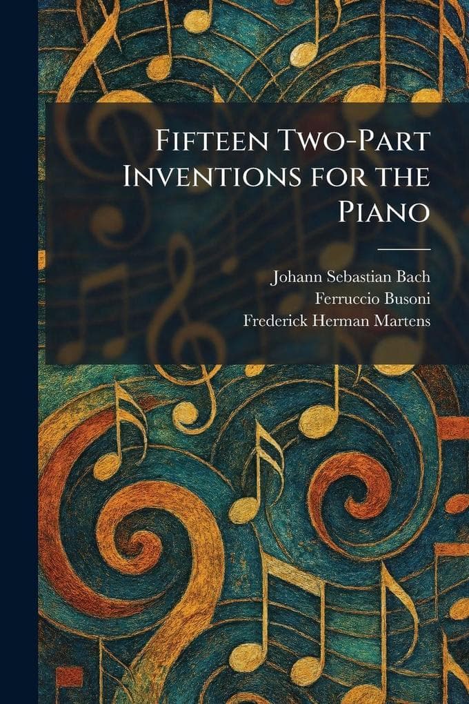 Fifteen Two-Part Inventions for the Piano