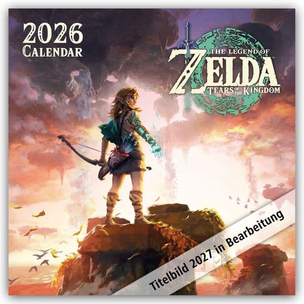 Nintendo - The Legend of Zelda - Die Legende von Zelda 2027 - Wandkalender