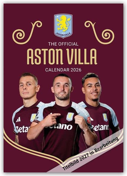 Aston Villa FC 2027 - A3-Posterkalender
