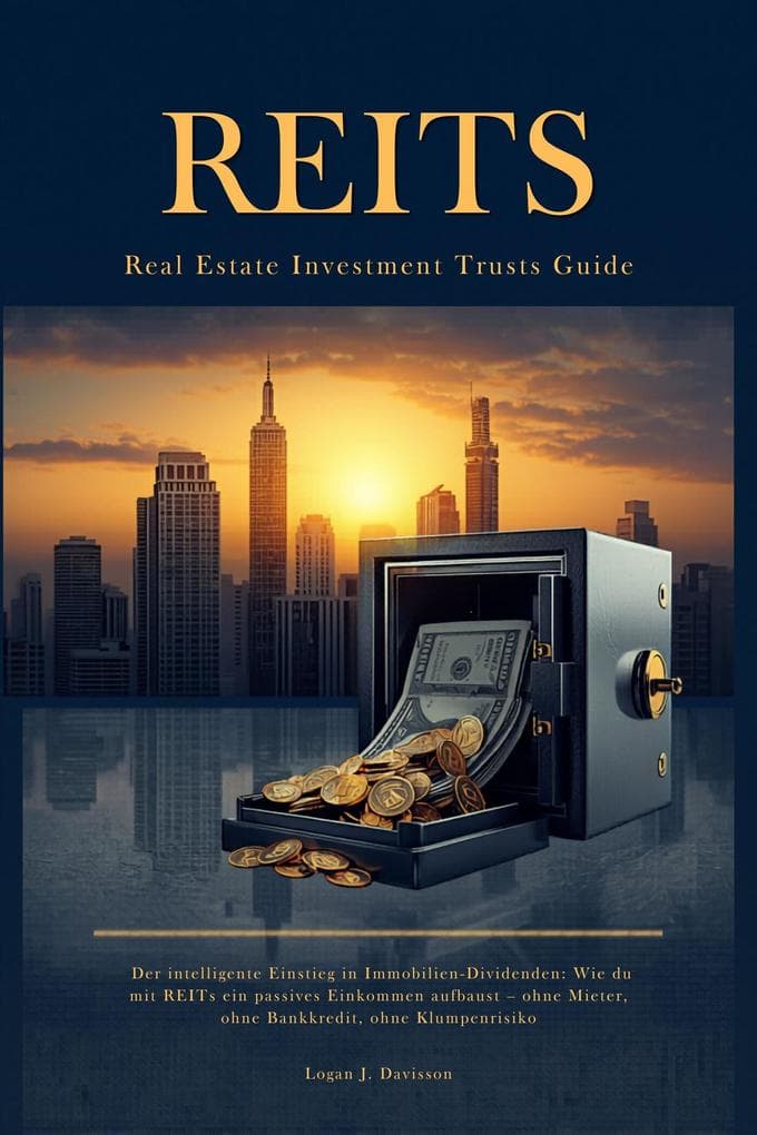 REITs - Der intelligente Einstieg in Immobilien-Dividenden: Wie du mit REITs ein passives Einkommen aufbaust - ohne Mieter, ohne Bankkredit, ohne Klumpenrisiko (Real Estate Investment Trusts Guide)