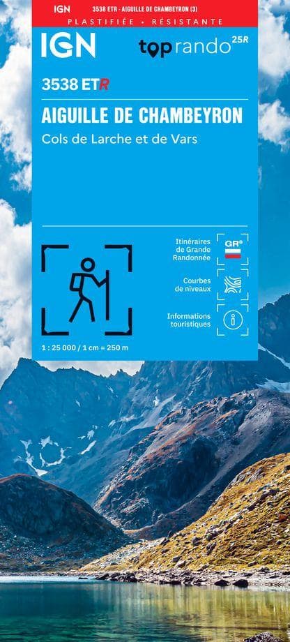 3538ETR Aiguille De Chambeyron - Cols De Larche Et De Vars (Resistante)