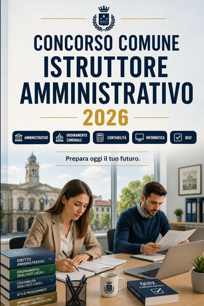 Concorso Comune Istruttore Amministrativo 2026