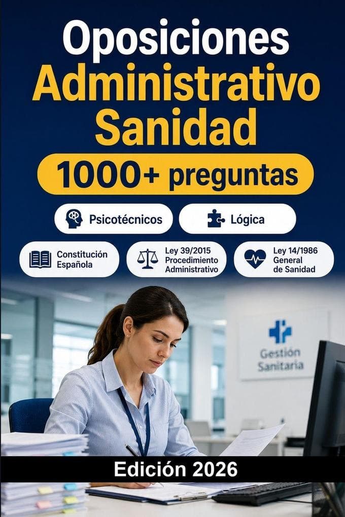 Oposiciones Administrativo Sanidad