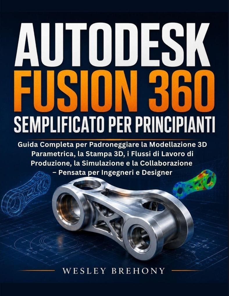 Autodesk Fusion 360 Semplificato per Principianti