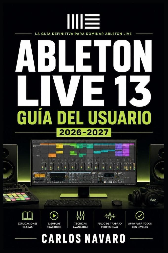 Ableton Live 13 Guía del Usuario 2026-2027