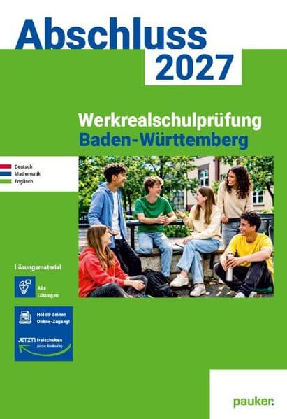 Abschluss 2027 - Werkrealschule Baden-Württemberg - Lösungsband