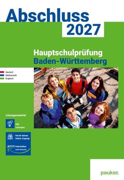 Abschluss 2027 - Hauptschule Baden-Württemberg - Lösungsband