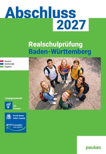 Abschluss 2027 - Realschule Baden-Württemberg - Lösungsband
