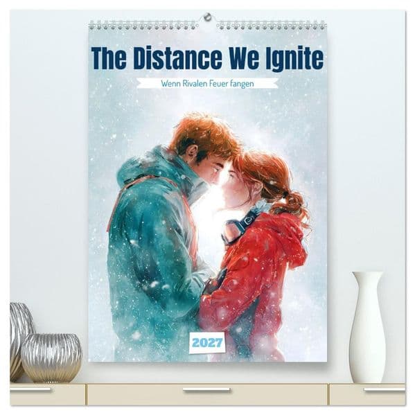 The Distance We Ignite (hochwertiger Premium Wandkalender 2027 DIN A2 hoch), Kunstdruck in Hochglanz