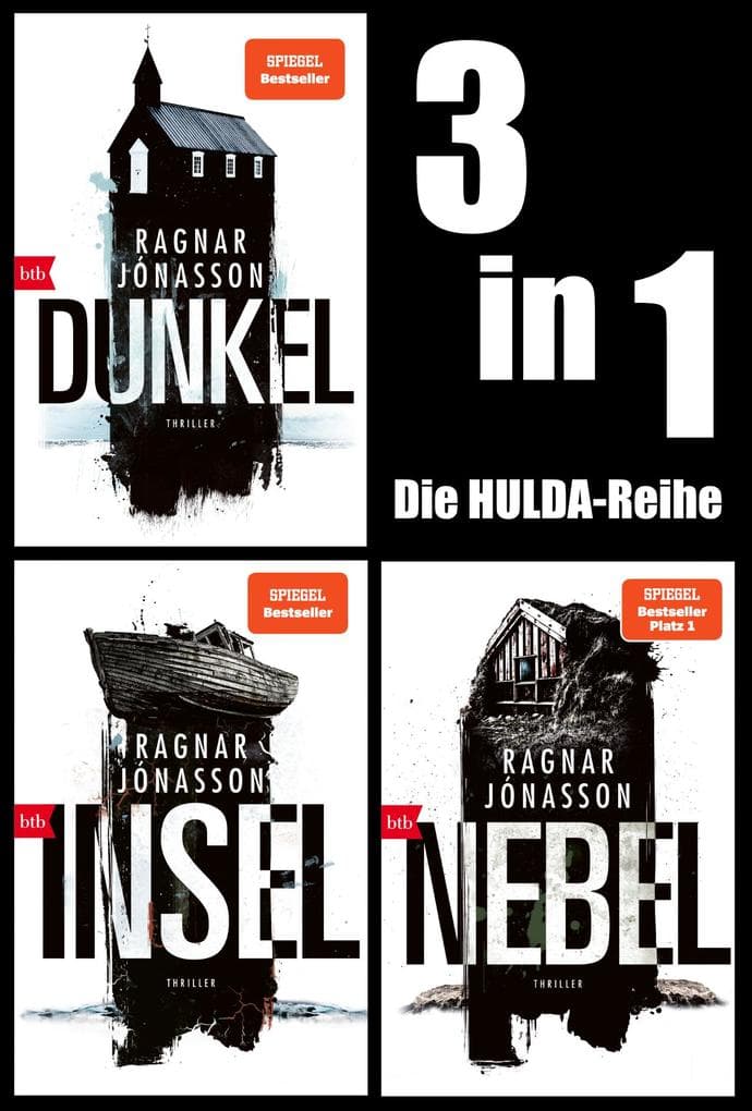 HULDA Band 1-3 - Dunkel/Insel/Nebel