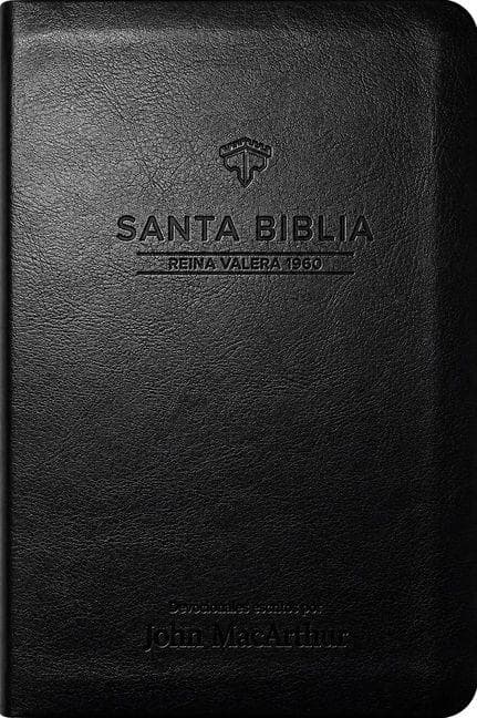Santa Biblia Reina Valera 1960 - Fortaleza Devocional (Sentipiel, Negro, Letra Roja)