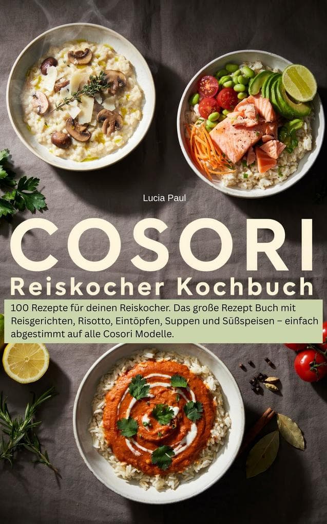Cosori Reiskocher Kochbuch