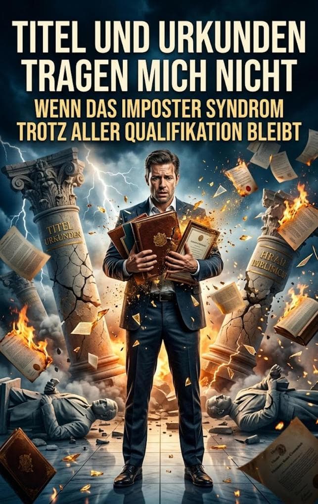 Titel und Urkunden tragen mich nicht