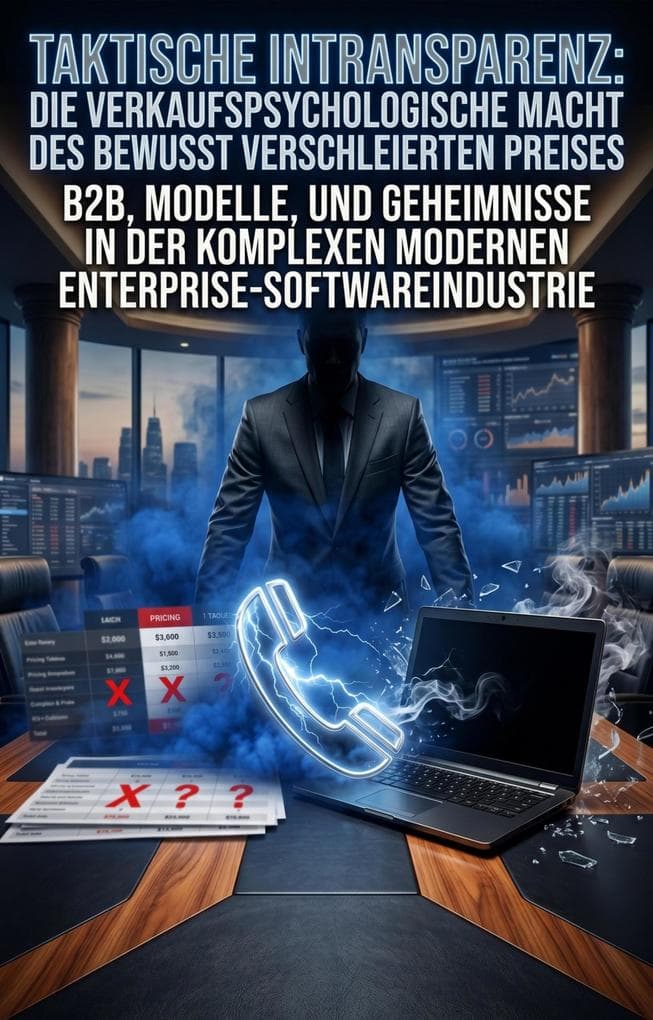 Taktische Intransparenz: Die verkaufspsychologische Macht des bewusst verschleierten Preises