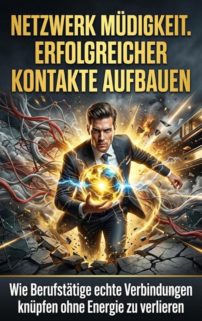 Netzwerk Müdigkeit. Erfolgreicher Kontakte Aufbauen