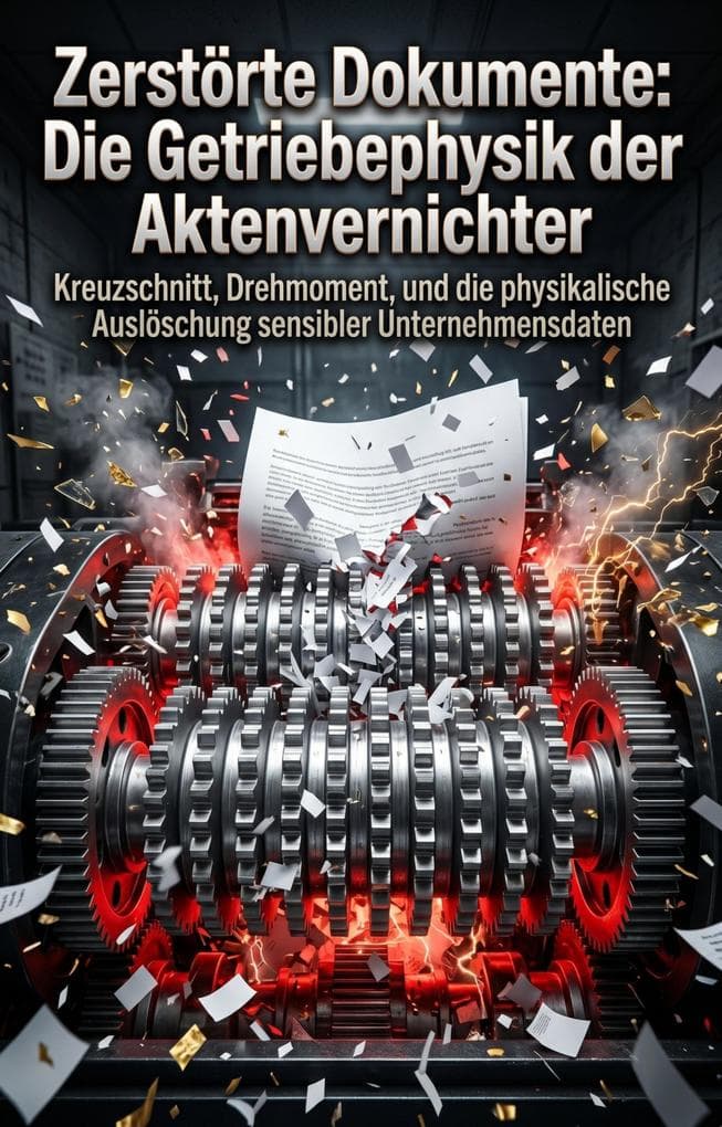 Zerstörte Dokumente: Die Getriebephysik der Aktenvernichter