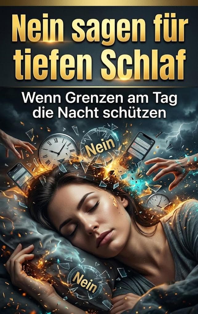 Nein sagen für tiefen Schlaf